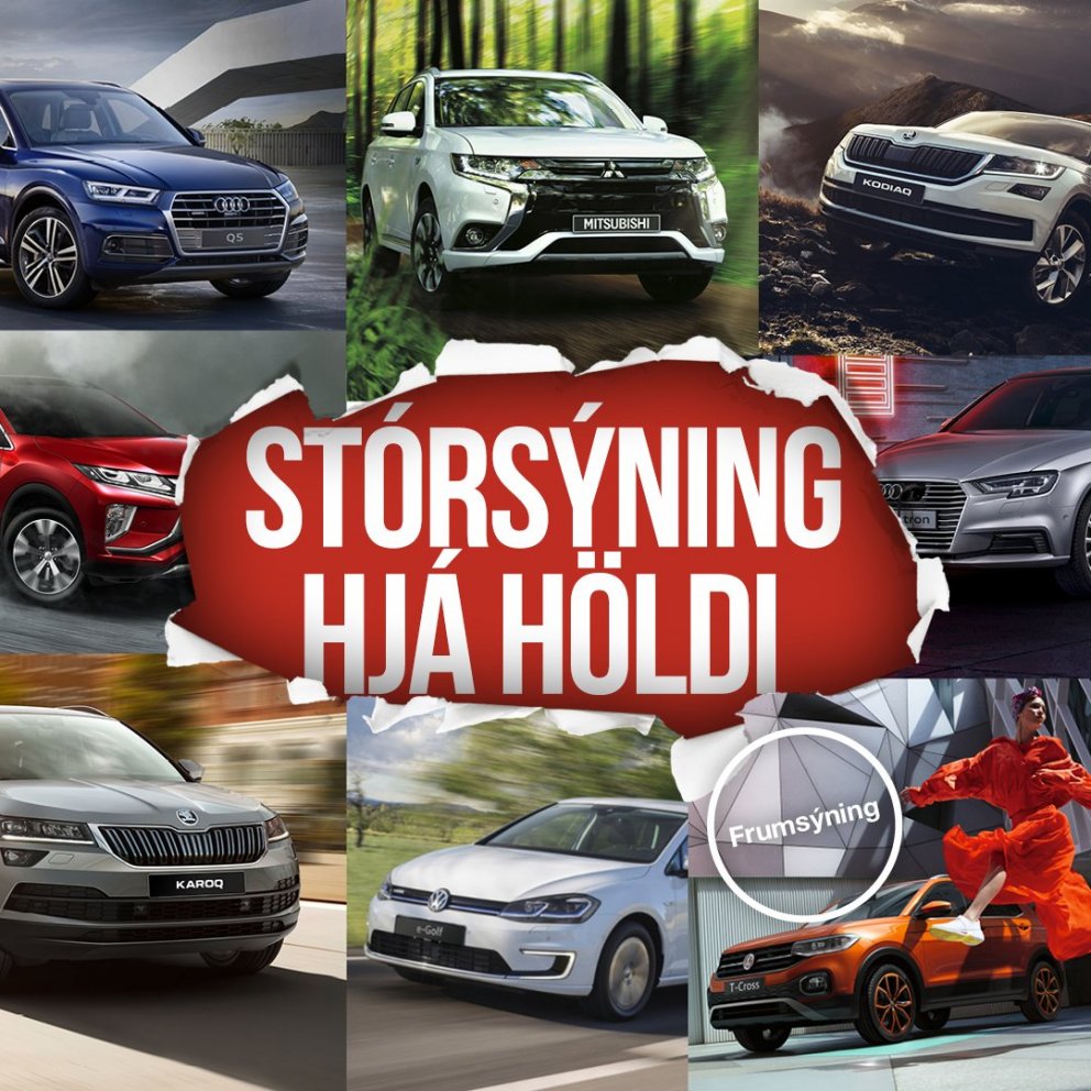 Stórsýning á Heklu bílum