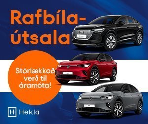 Risa rafbílaútsala á völdum rafbílum!