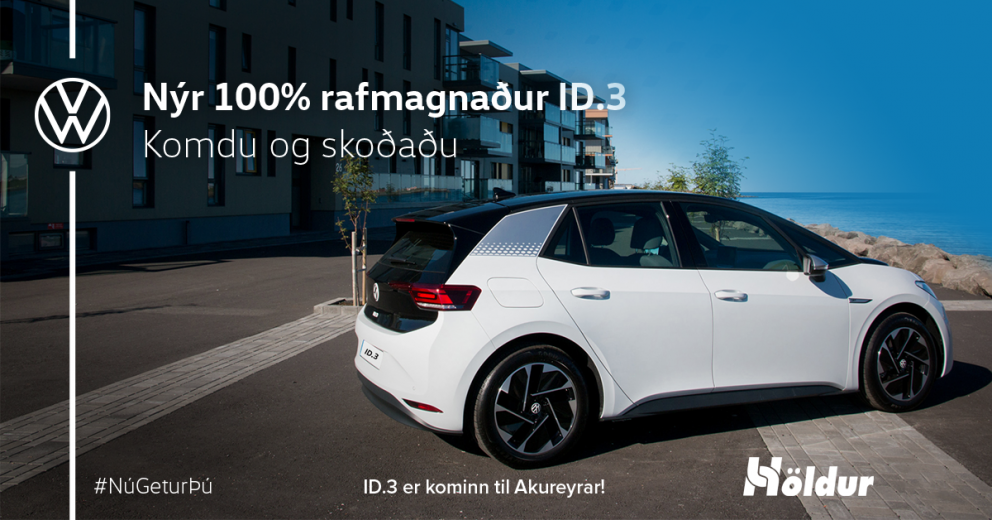 Nýr 100% rafmagnaður ID.3