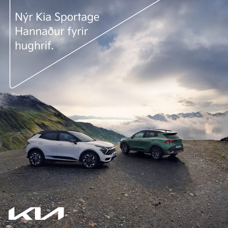 Nýr Kia Sportage, hannaður fyrir hughrif.