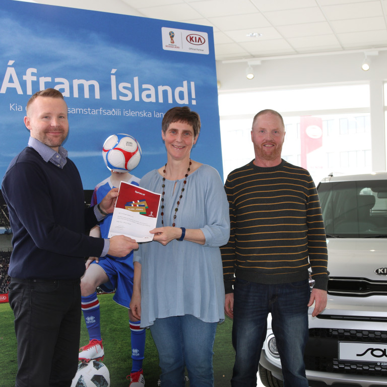 Vinningshafar í eigendaleik Kia